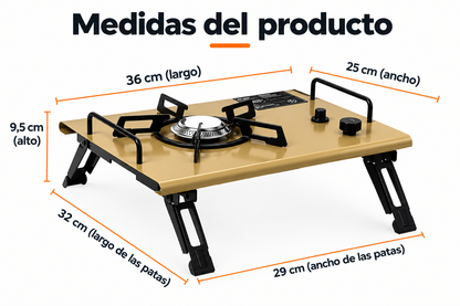 Cocinilla Portátil Plegable 4000W